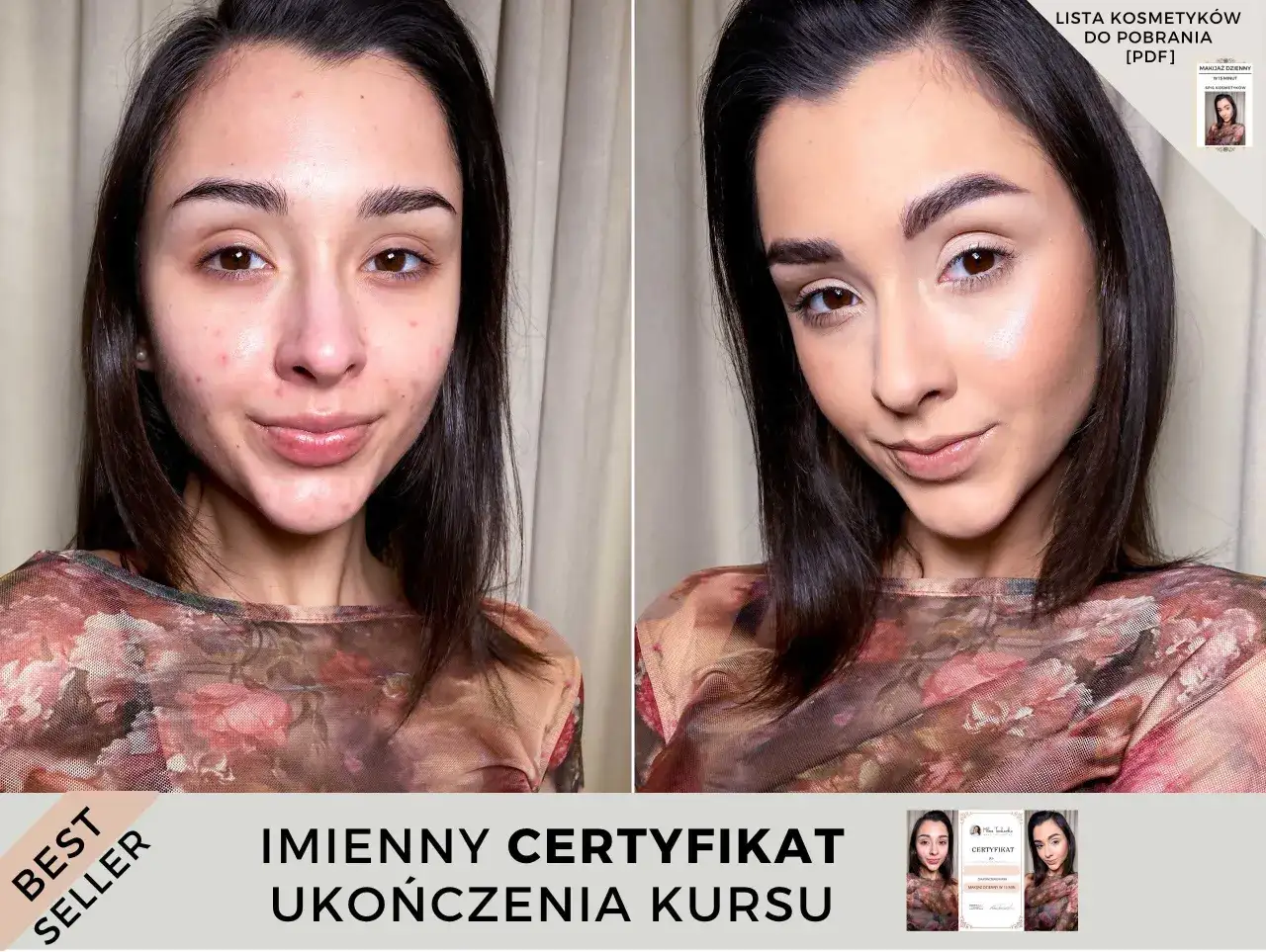 Makijaż dzienny krok po kroku bez efektu maski